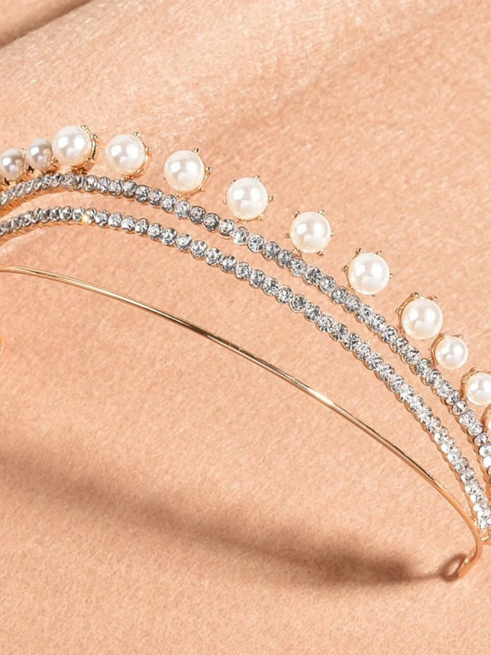 Party Princess Crown Hair Accessories Bride Rhinestone Christmas Decorations Hea